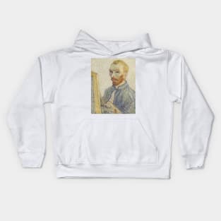 Vincent Van Gogh Exhibition, Portrait of Vincent Van Gogh 1925–1928 Kids Hoodie